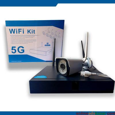 Wifi KIT 5G wireless CCTV PACKAGE 4 channel 4 CAMERAS 2MP(1080P)